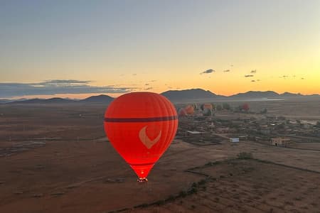 Hot Air Balloon Flight over Marrakech with Traditional Breakfast