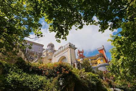 Sintra, Pena Palace and Quinta da Regaleira from Lisbon