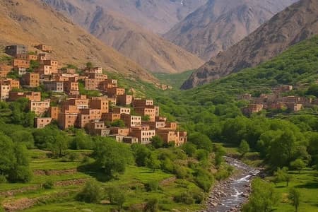 Marrakech: 1-Day Atlas Mountains with Imlil Valley & Waterfalls