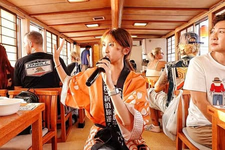 Tokyo Bay Cruise & Tradition Japan Show & Optional Unlimited Beer