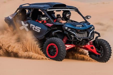 Safari dans le désert de Dubaï avec quad