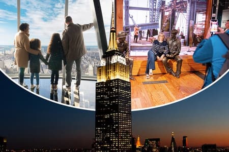 Entrada a la plataforma de observación del Empire State Building de Nueva York