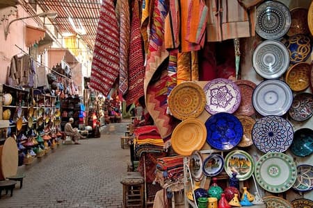 Shopping in the Souks of Marrakech Private Tour