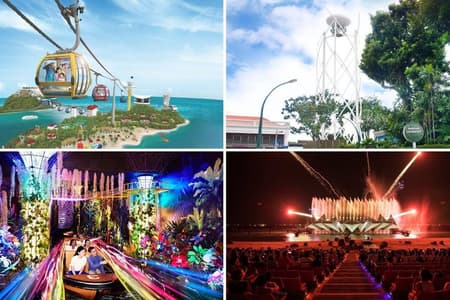 Sentosa Day-to-Night Guided Tour Featuring 5 Attractions