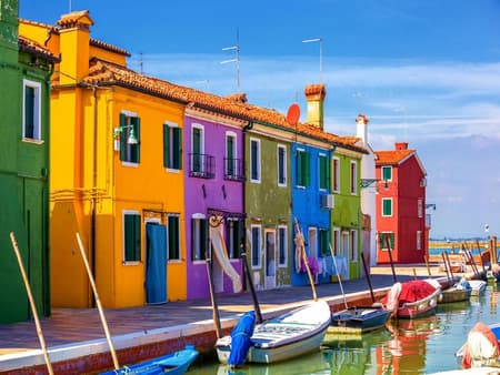 Escursione alle isole di Burano e Murano con sosta opzionale a Torcello
