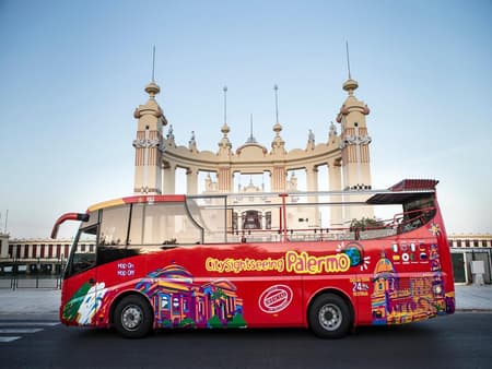 Autobús turístico hop on - hop off de Palermo