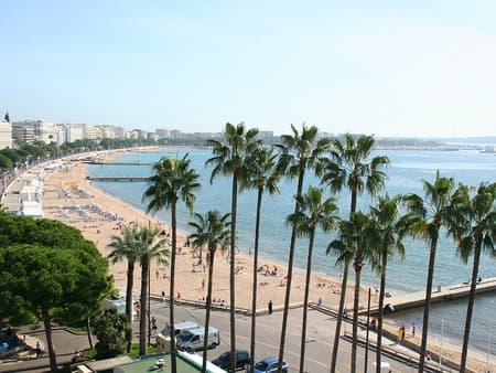 Italian Riviera from Cannes