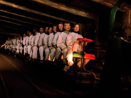 Visite des mines de sel