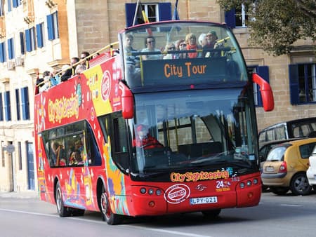 City Sightseeing Malta Hop-On Hop-Off con crociera portuale opzionale