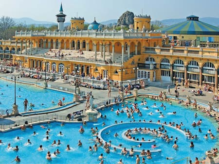 Bagno termale di Szechenyi con massaggio aromatico di 20 minuti - Biglietto