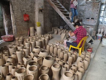 Bat Trang From Hotel Inside Hanoi City Only- Half-Day Tour