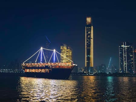 Dubai Marina Royal Dinner Cruise - with Transfers
