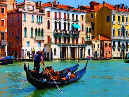 Venezianische Wasserwege und der Canal Grande mit der Gondel und Kommentar - Ohne Anstehen