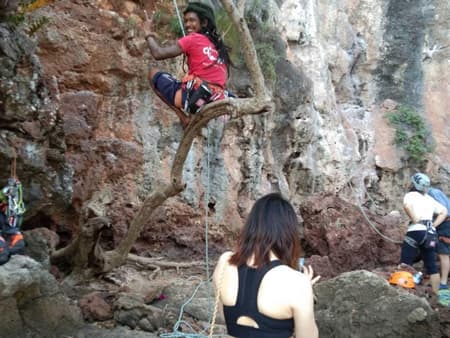 Escalade - Excursion d'une demi-journée