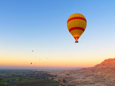 Hot Air Balloon Ride over Luxor