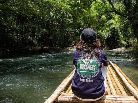 Half Day Bamboo Rafting