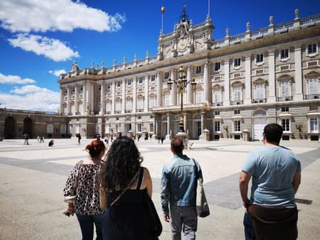 Explore Royal Palace of Madrid and City Walking Tour