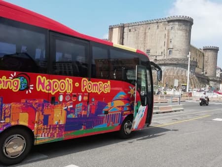 City Sightseeing Naples to Pompeii Shuttle Bus Service