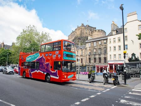 BrightBus Edinburgh Hop-On Hop-Off Bus Tour