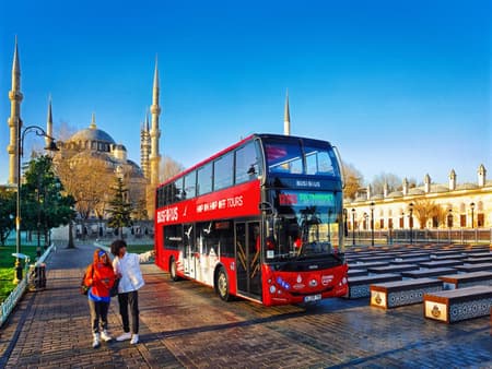 Visite touristique d'Istanbul en bus Hop-On Hop-Off