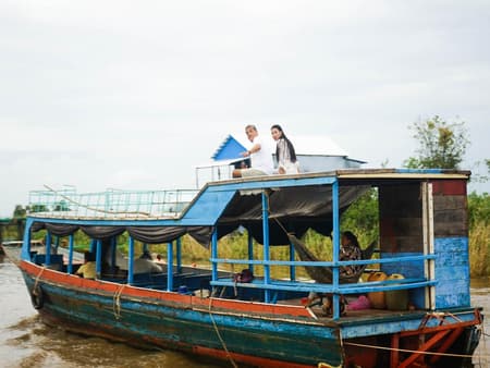 Floating Village and Sunset Boat Tour