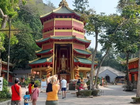 Romantic Krabi: Wat Suwankuha, Waterfall Park, Tiger Cave and Aonang Beach - Full-Day Tour