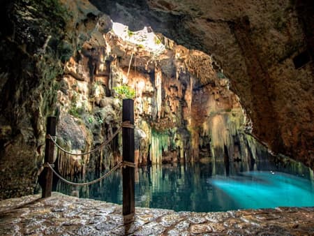 Explore Chichen itza and Cenote Santuario Tsunkan