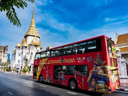 City Sightseeing Bangkok Tour à Arrêts Multiples