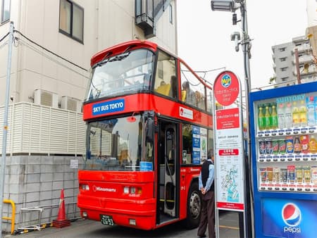 Sky Hop Bus Tokyo - Billet 