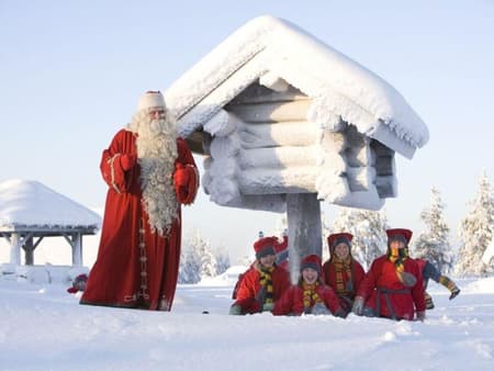 Vivi un'esperienza unica e magica con Babbo Natale – Tour di un'intera giornata