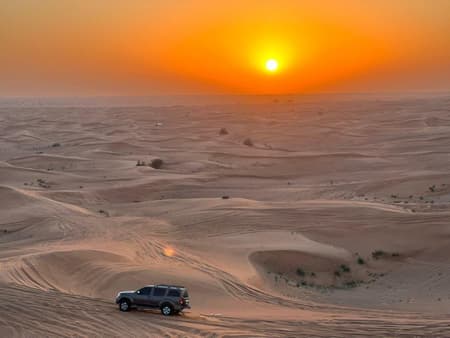 4X4 Desert Safari Experience from Fujairah - Half-Day Tour