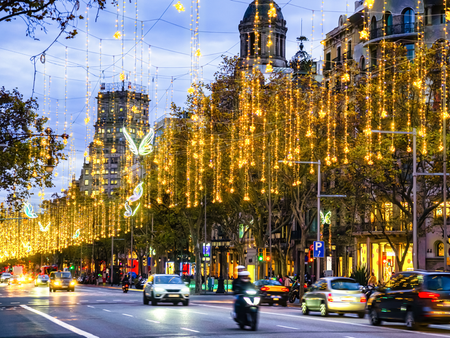 Christmas Lights in Barcelona