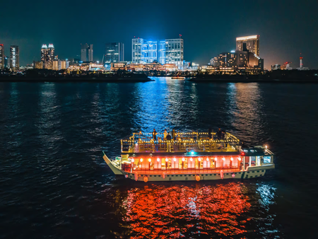 Tokyo Bay - Dinner Cruise with Japan Show and Sukiyaki (hot pot)