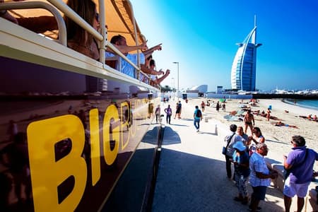 Big Bus Dubai hop-on hop-off tour