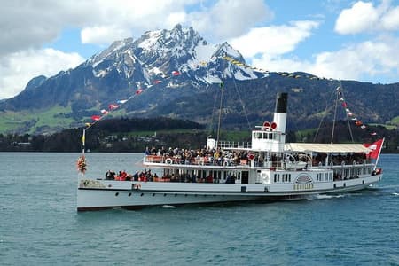 Mt Pilatus Self-Guided Tour and Lake Lucerne Cruise from Lucerne