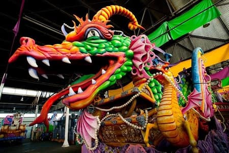 New Orleans Mardi Gras World – hinter den Kulissen