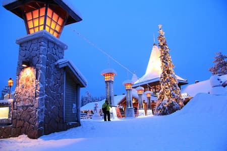 Visita al pueblo de santa claus