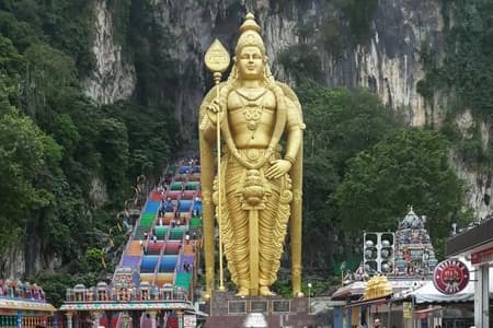 Batu Caves,Hot Spring, Monkey & Fireflies Tour with Dinner