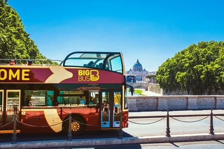 Excursión en autobús Big Bus con paradas libres por Roma