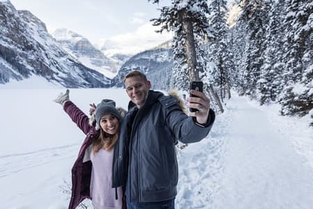 Winter Tour: Entdecken Sie Lake Louise