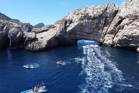 Jetski-excursie van San Antonio (Ibiza) naar de Margarita-eilanden