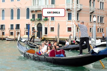 Venice: Grand Canal by Gondola with commentary