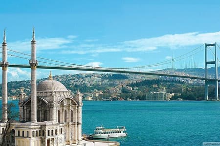 Istanbul: Half Day afternoon Bosphorus Cruise, Bus Tour, and Cable Car Ride