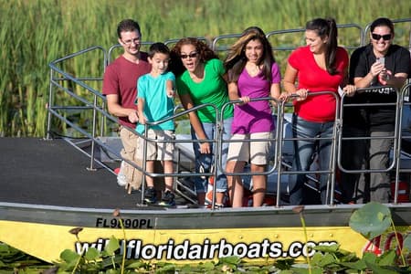 Florida Everglades Airboat Tour and Wild Florida Admission with Optional Lunch