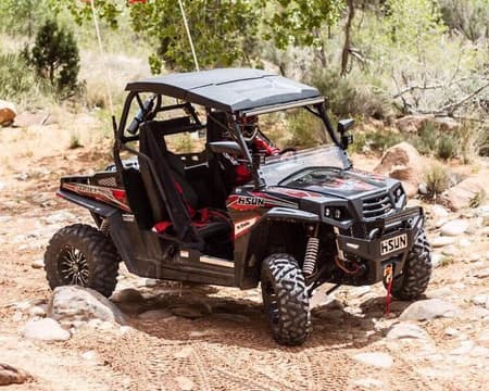 UTV Ride in the Dead Sea with Off Roaders