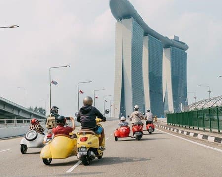 Side Car Thrills: Around Singapore City