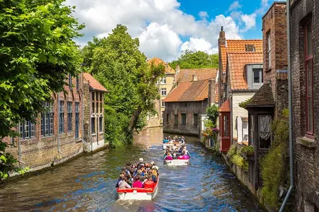 Bruges e Ghent - Cidades de contos de fadas da Bélgica - de Bruxelas