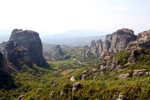 Las joyas griegas: Atenas, Delfos, Meteora y Santorini, Guia Español