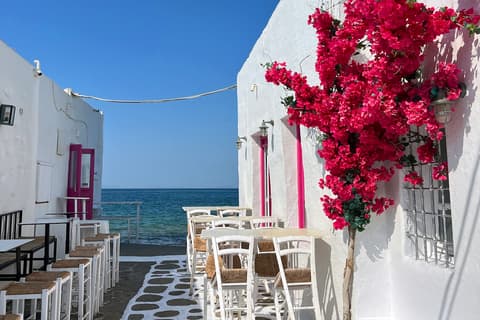 Echoes of the Cyclades: From the Acropolis to the Islands, French-speaking guide