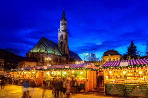 Natal em Bolzano: luzes, tradições e charme alpino - 3 Dias / 2 Noites - 1a Categoria